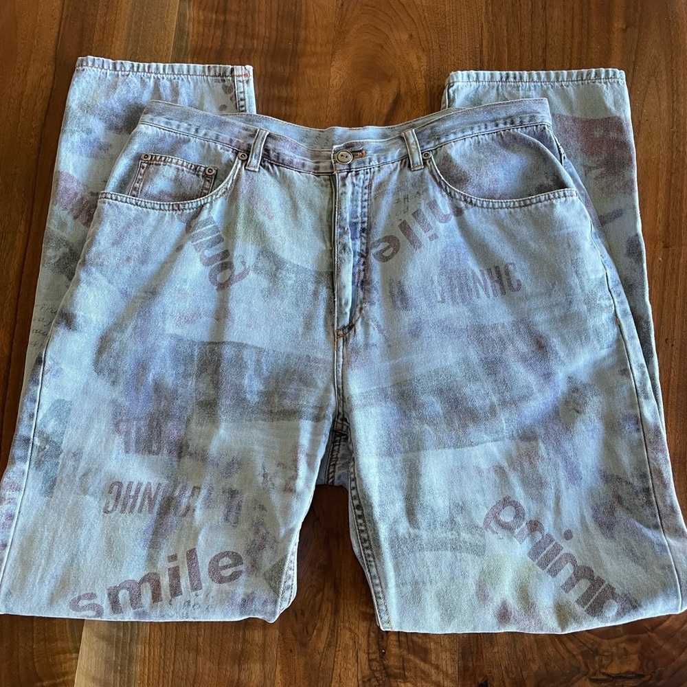 VINTAGE Streetwear Matching Set! Chico’s Design Lightweight Smile Chambray Denim - Picture 5 of 15
